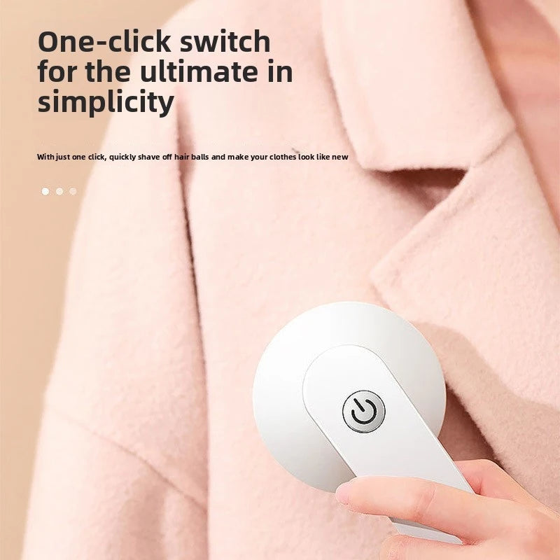 1PCS USB Rechargeable Lint Remover Electric Fabric Shaver Portable Clothes Fuzz Remover for Wool Sweaters Coats